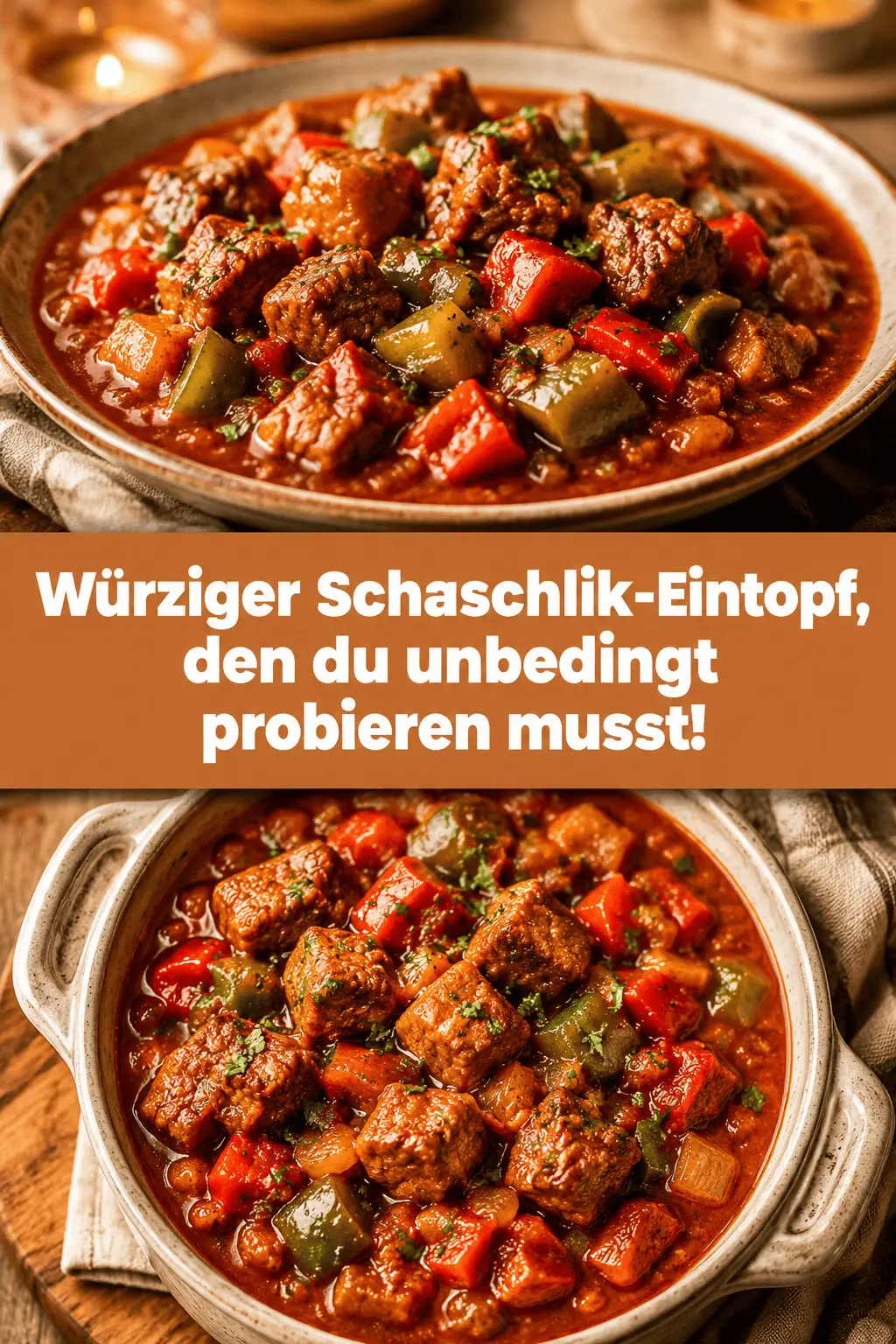 Würziger Schaschlik-Eintopf, den du unbedingt probieren musst!