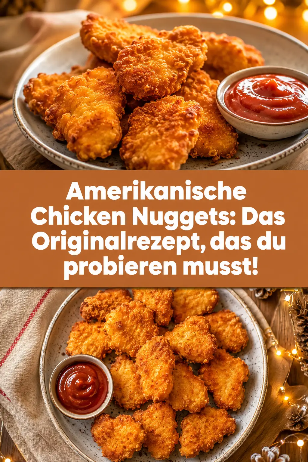Amerikanische Chicken Nuggets: Das Originalrezept, das du probieren musst!