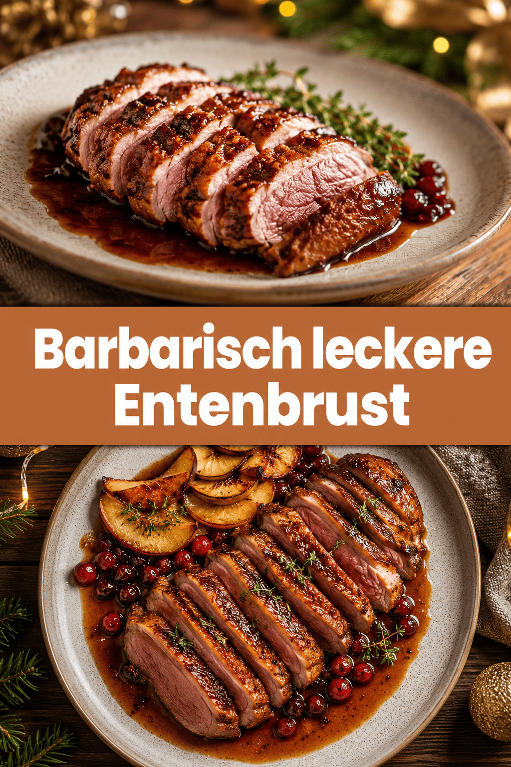 Barbarisch leckere Entenbrust
