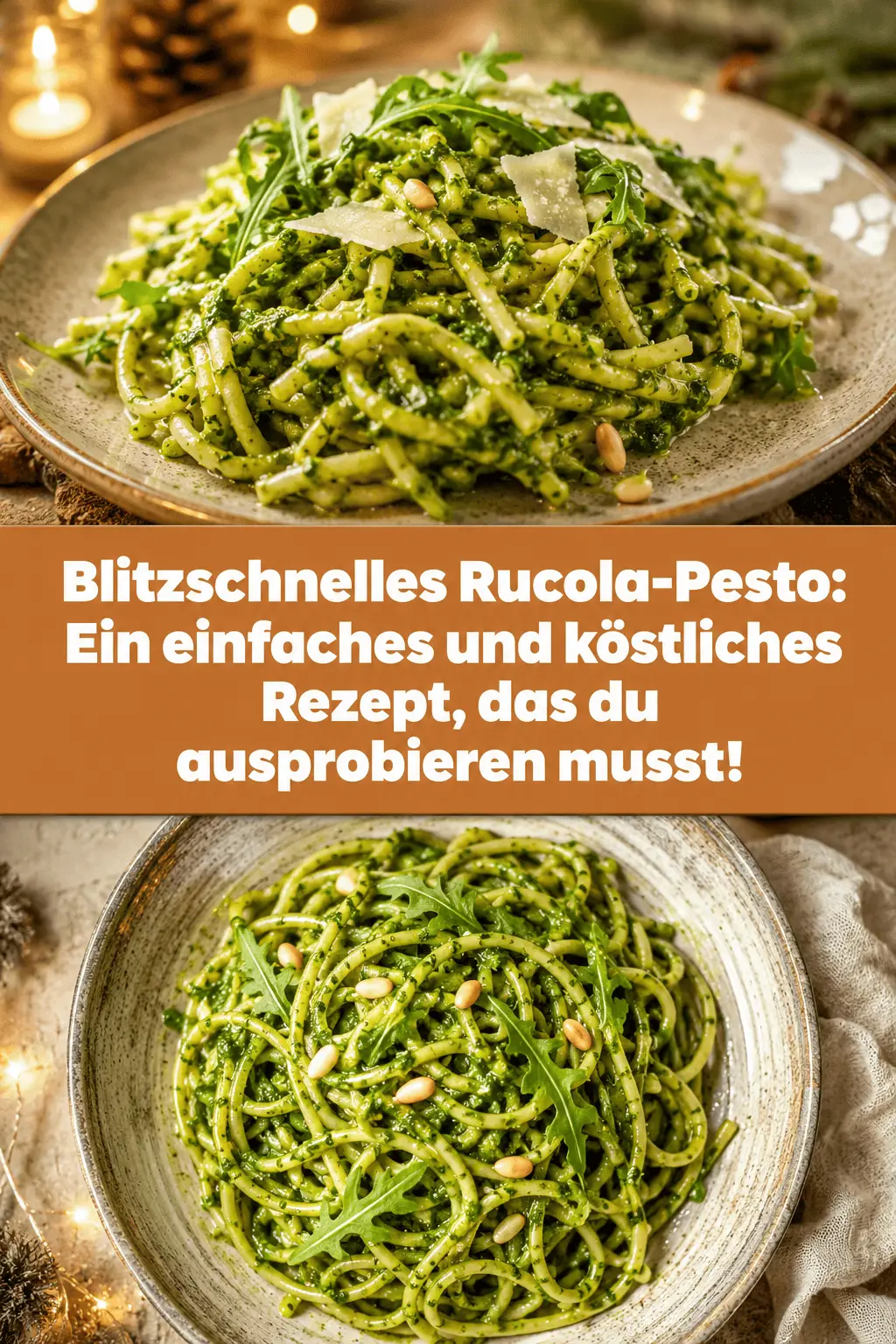 Blitzschnelles Rucola-Pesto: Ein einfaches und köstliches Rezept, das du ausprobieren musst!