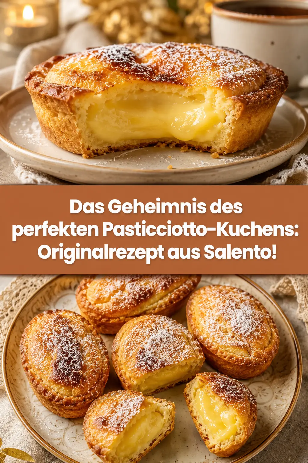 Das Geheimnis des perfekten Pasticciotto-Kuchens: Originalrezept aus Salento!