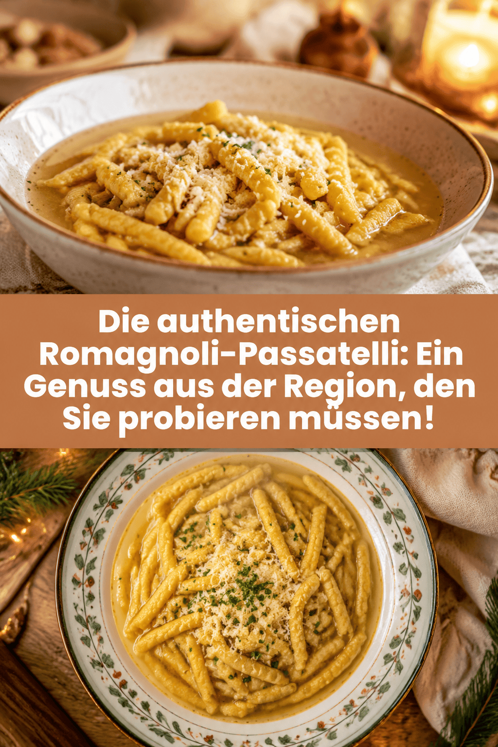 Die authentischen Romagnoli-Passatelli: Ein Genuss aus der Region, den Sie probieren müssen!