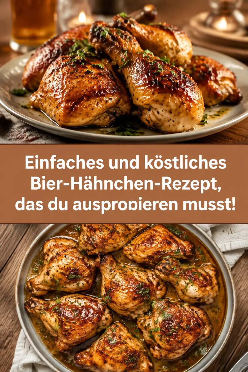 Einfaches und köstliches Bier-Hähnchen-Rezept, das du ausprobieren musst!