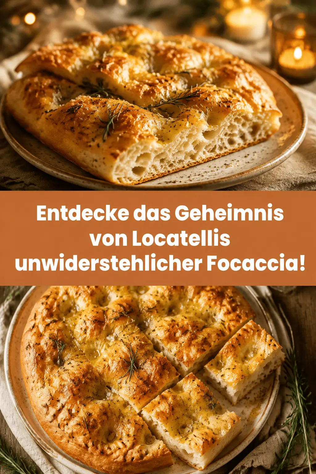 Entdecke das Geheimnis von Locatellis unwiderstehlicher Focaccia!