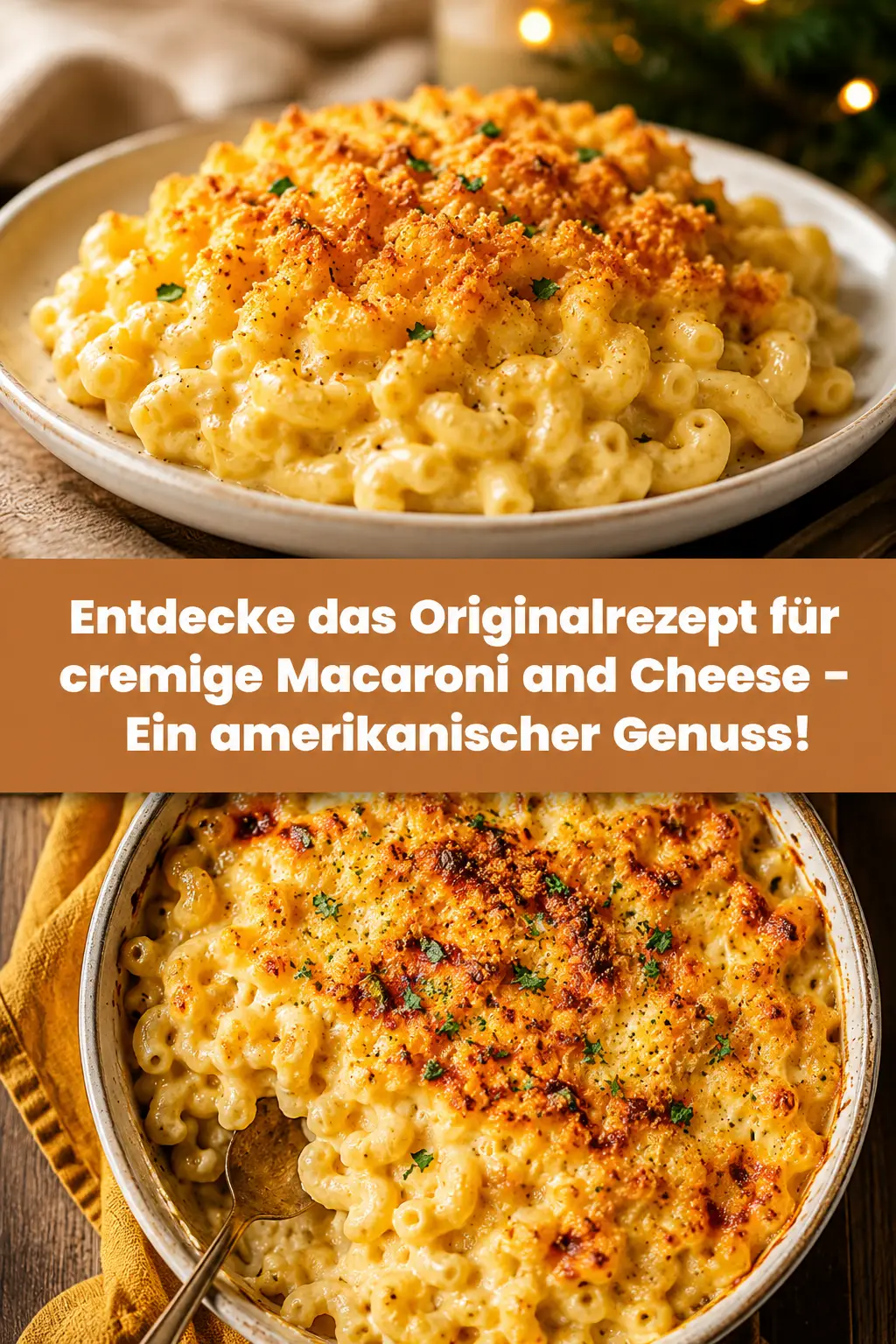 Entdecke das Originalrezept für cremige Macaroni and Cheese – Ein amerikanischer Genuss!