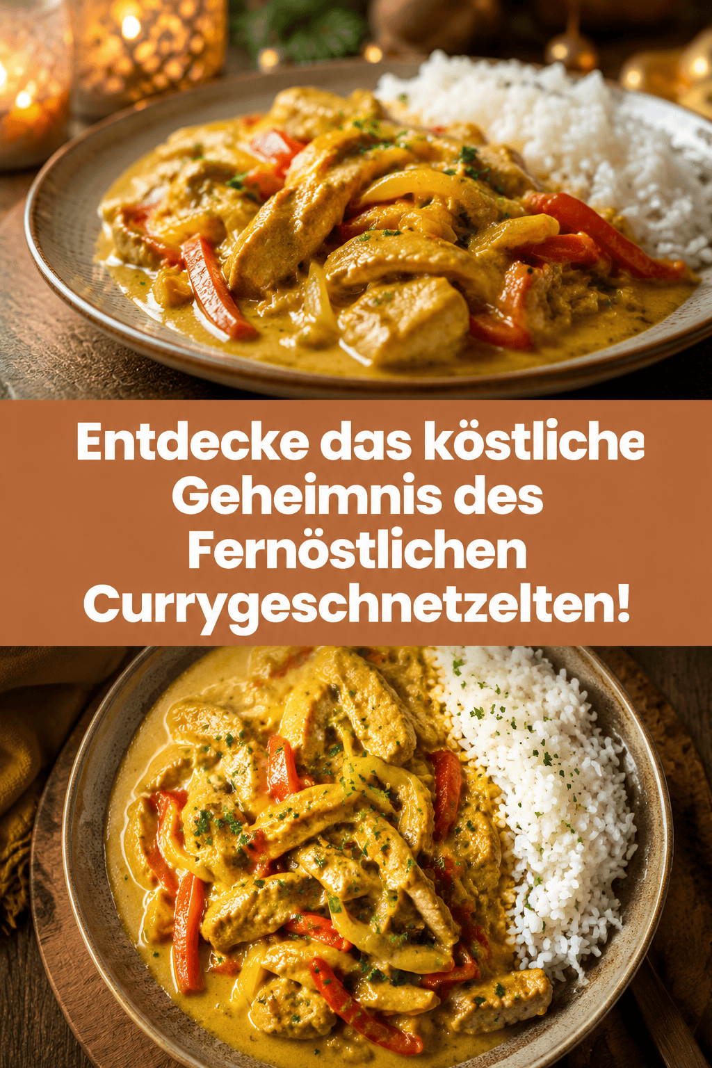 Entdecke das köstliche Geheimnis des Fernöstlichen Currygeschnetzelten!