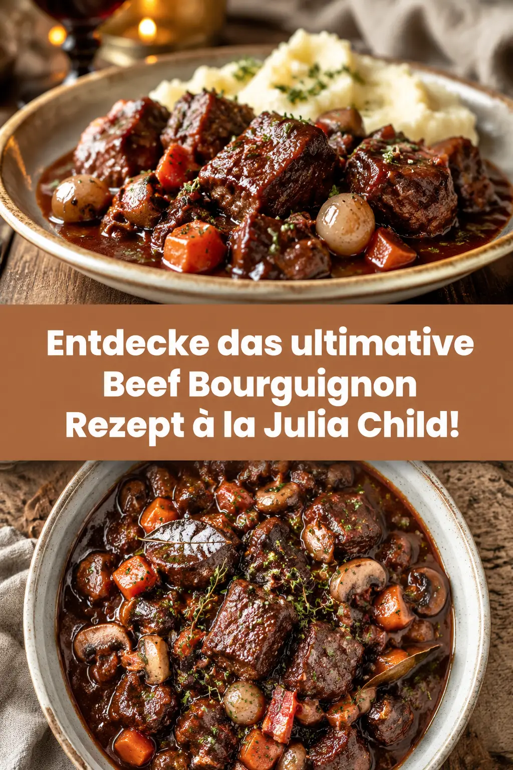 Entdecke das ultimative Beef Bourguignon Rezept à la Julia Child!