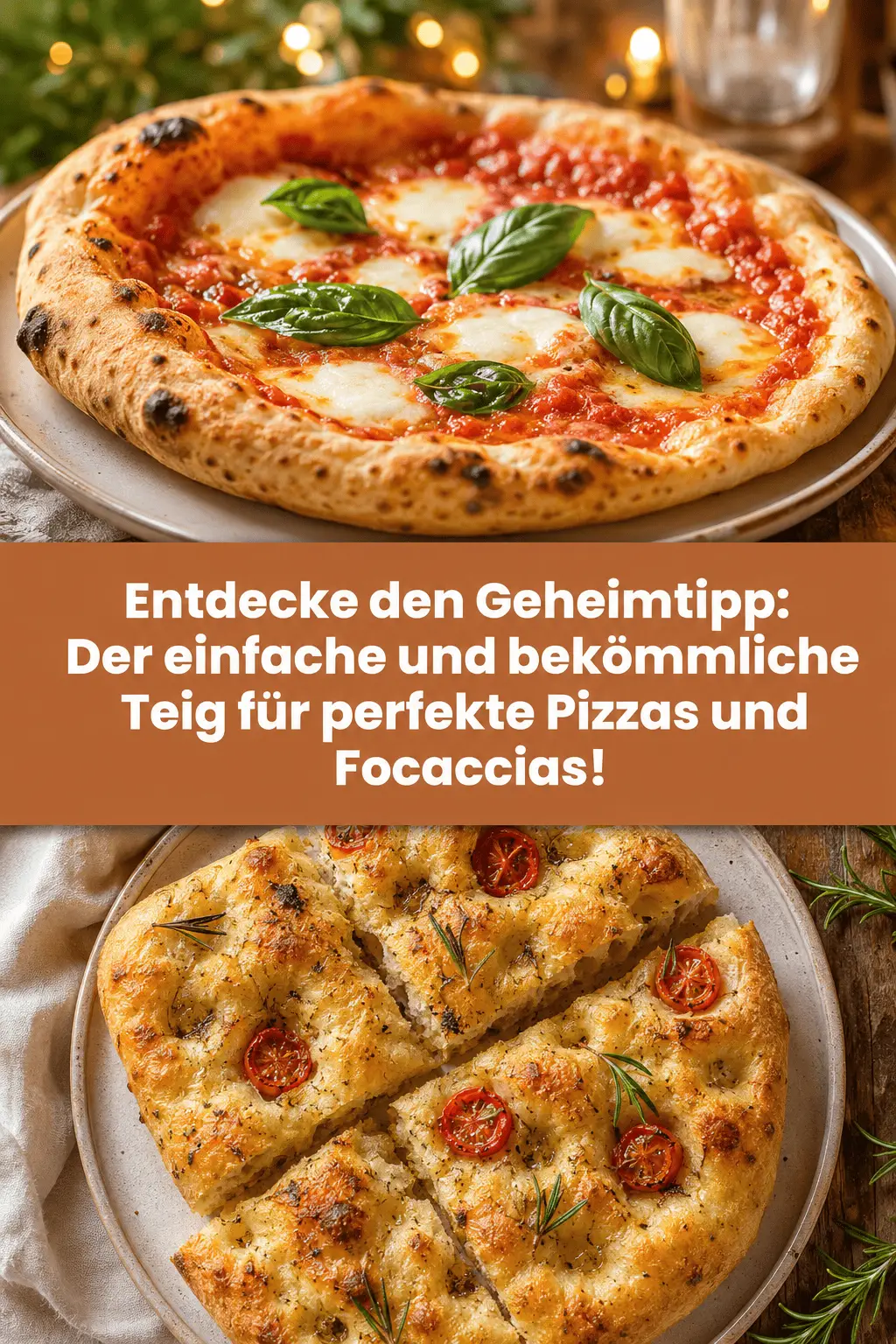 Entdecke den Geheimtipp: Der einfache und bekömmliche Teig für perfekte Pizzas und Focaccias!