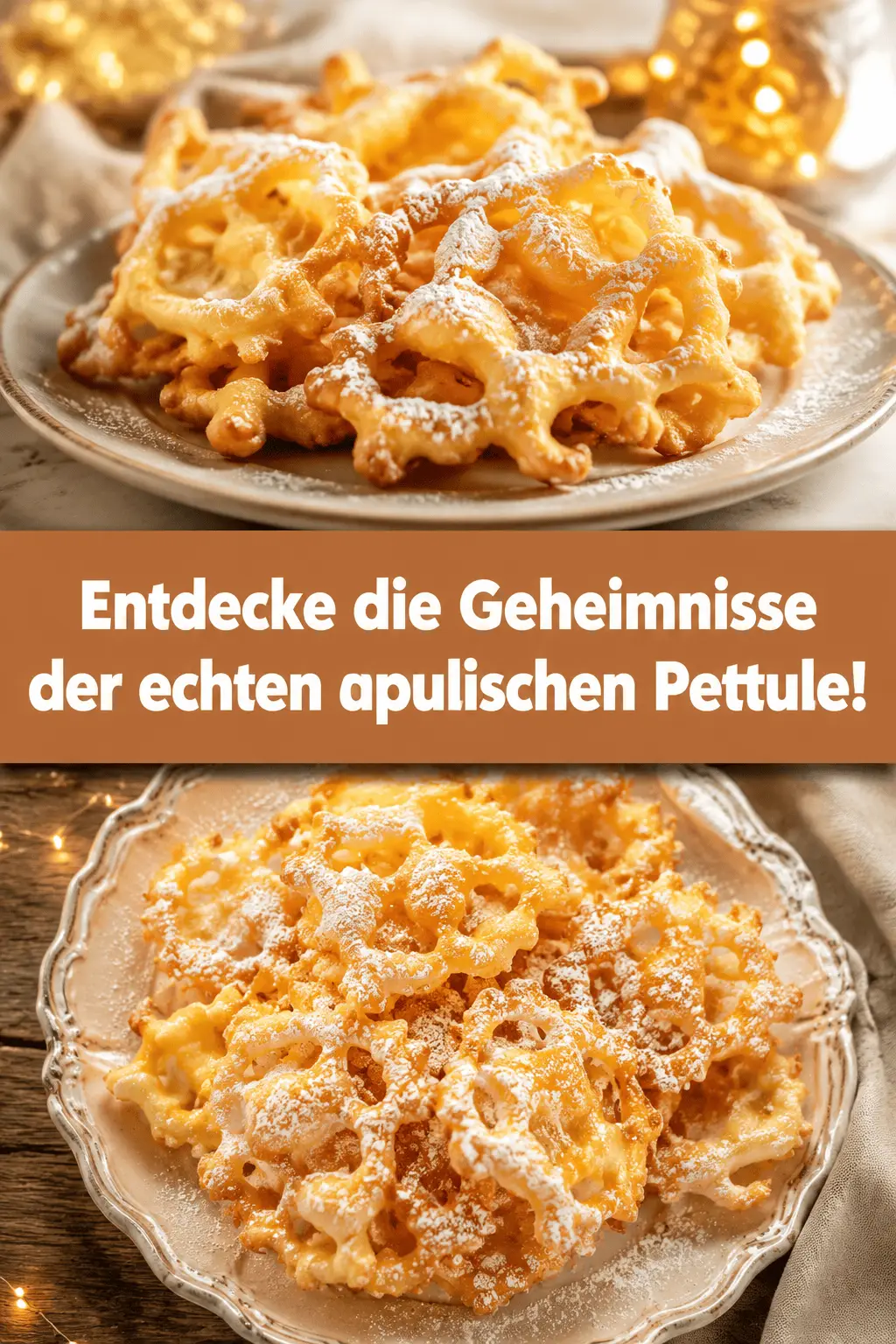 Entdecke die Geheimnisse der echten apulischen Pettule!