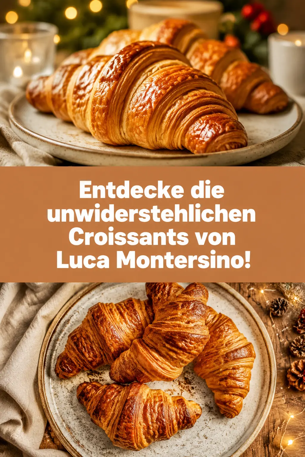 Entdecke die unwiderstehlichen Croissants von Luca Montersino!