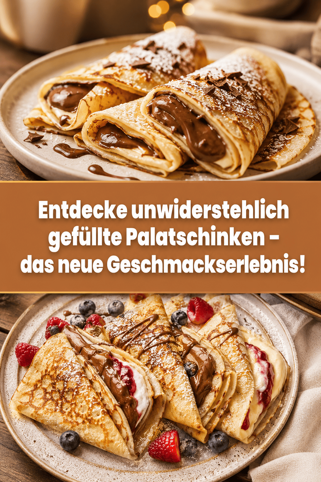 Entdecke unwiderstehlich gefüllte Palatschinken – das neue Geschmackserlebnis!