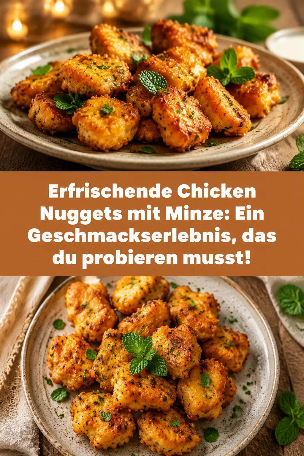 Erfrischende Chicken Nuggets mit Minze: Ein Geschmackserlebnis, das du probieren musst!