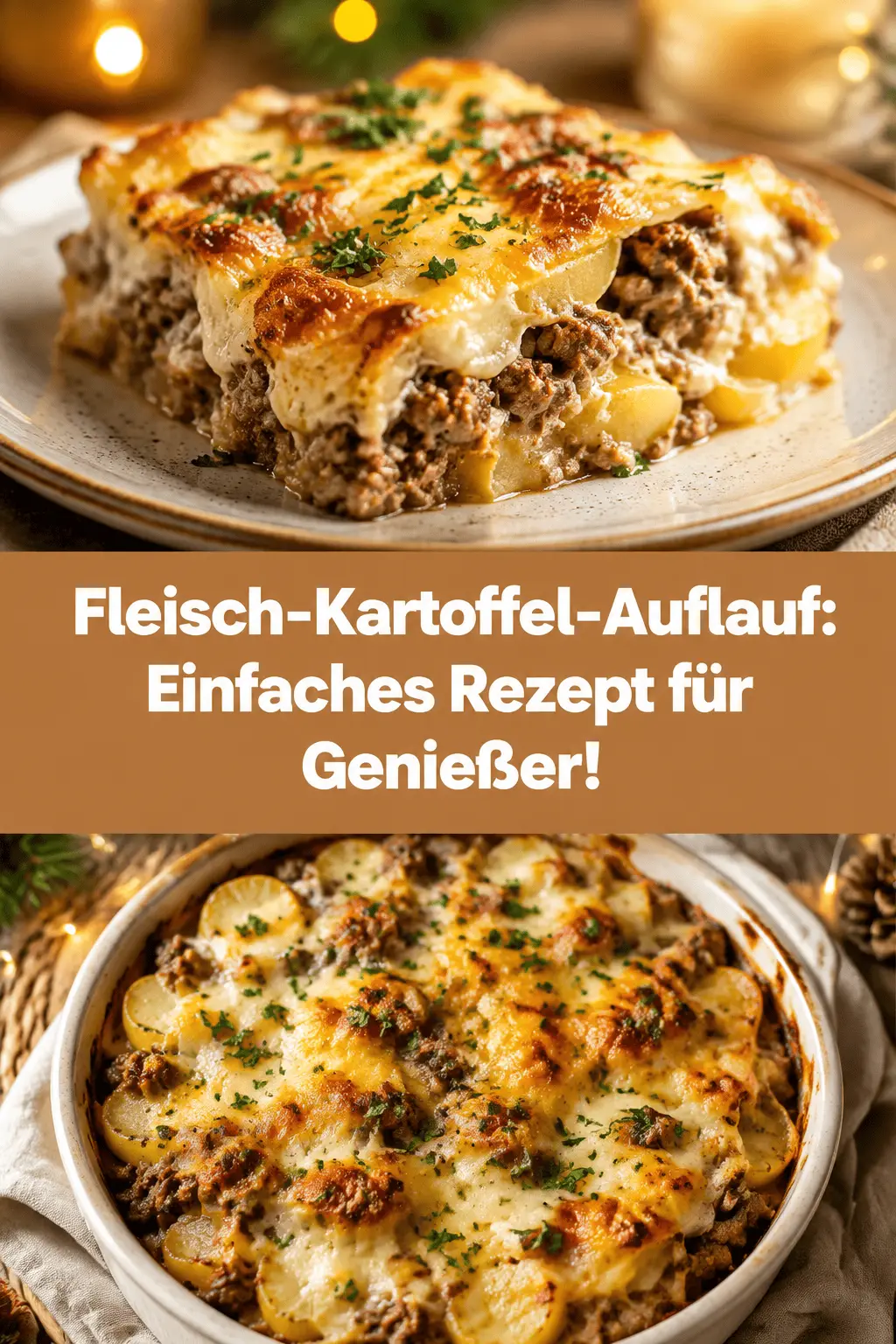 Fleisch-Kartoffel-Auflauf: Einfaches Rezept für Genießer!