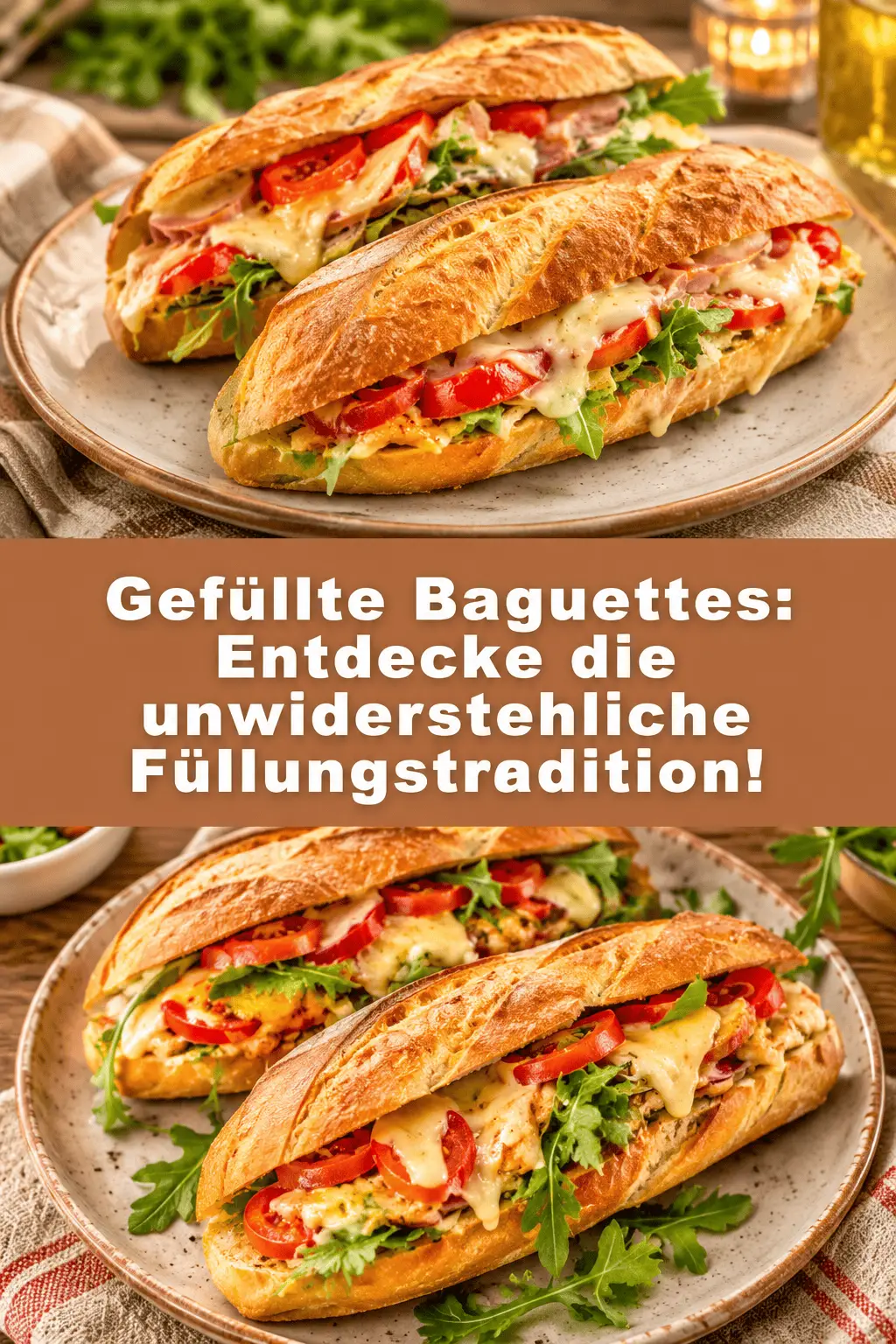 Gefüllte Baguettes: Entdecke die unwiderstehliche Füllungstradition!