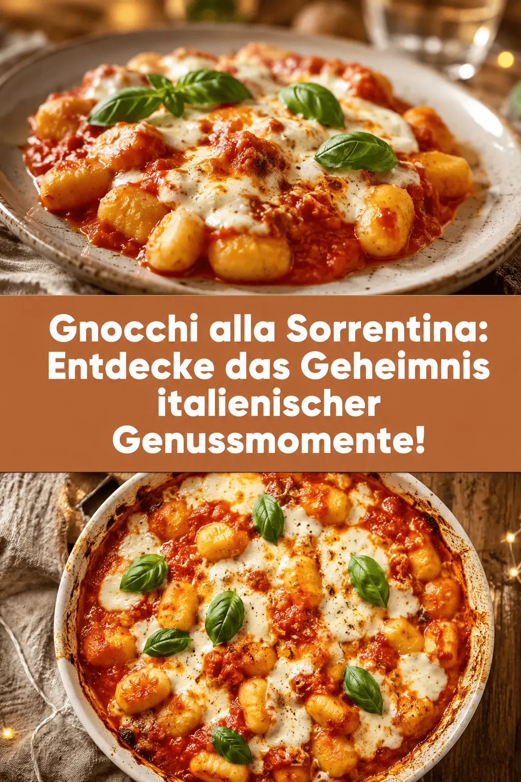 Gnocchi alla Sorrentina: Entdecke das Geheimnis italienischer Genussmomente!