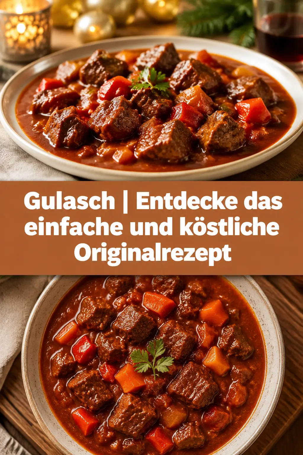Gulasch | Entdecke das einfache und köstliche Originalrezept
