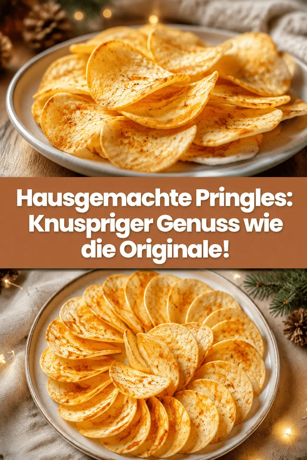 Hausgemachte Pringles: Knuspriger Genuss wie die Originale!