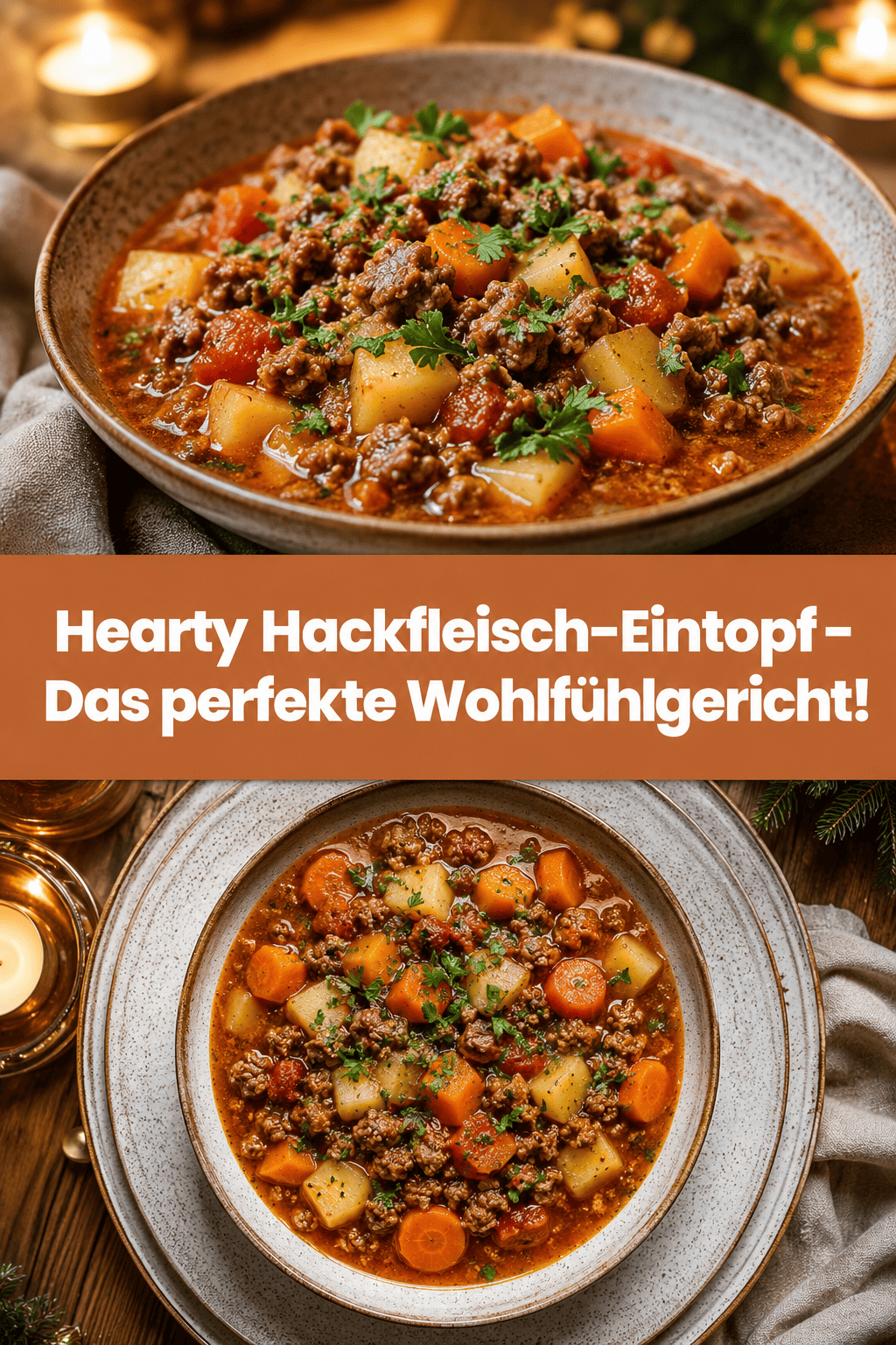 Hearty Hackfleisch-Eintopf - Das perfekte Wohlfühlgericht!