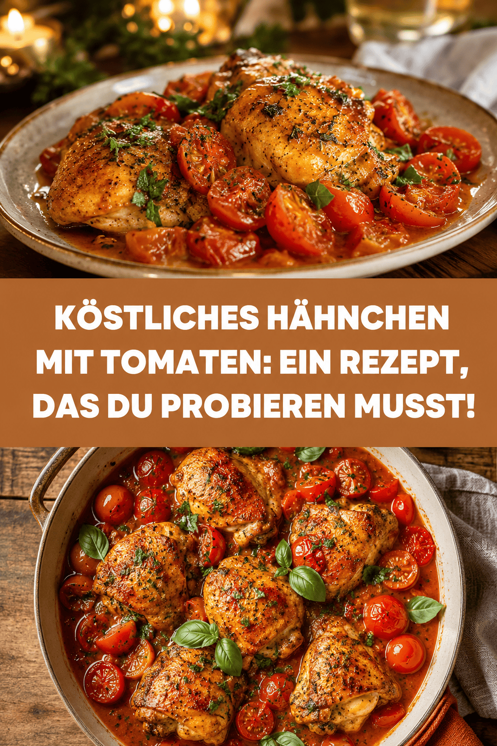 KÖSTLICHES HÄHNCHEN MIT TOMATEN: EIN REZEPT, DAS DU PROBIEREN MUSST!