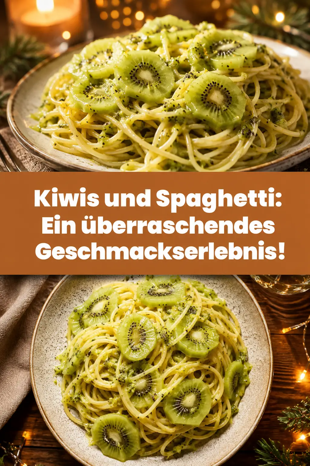 Kiwis und Spaghetti: Ein überraschendes Geschmackserlebnis!