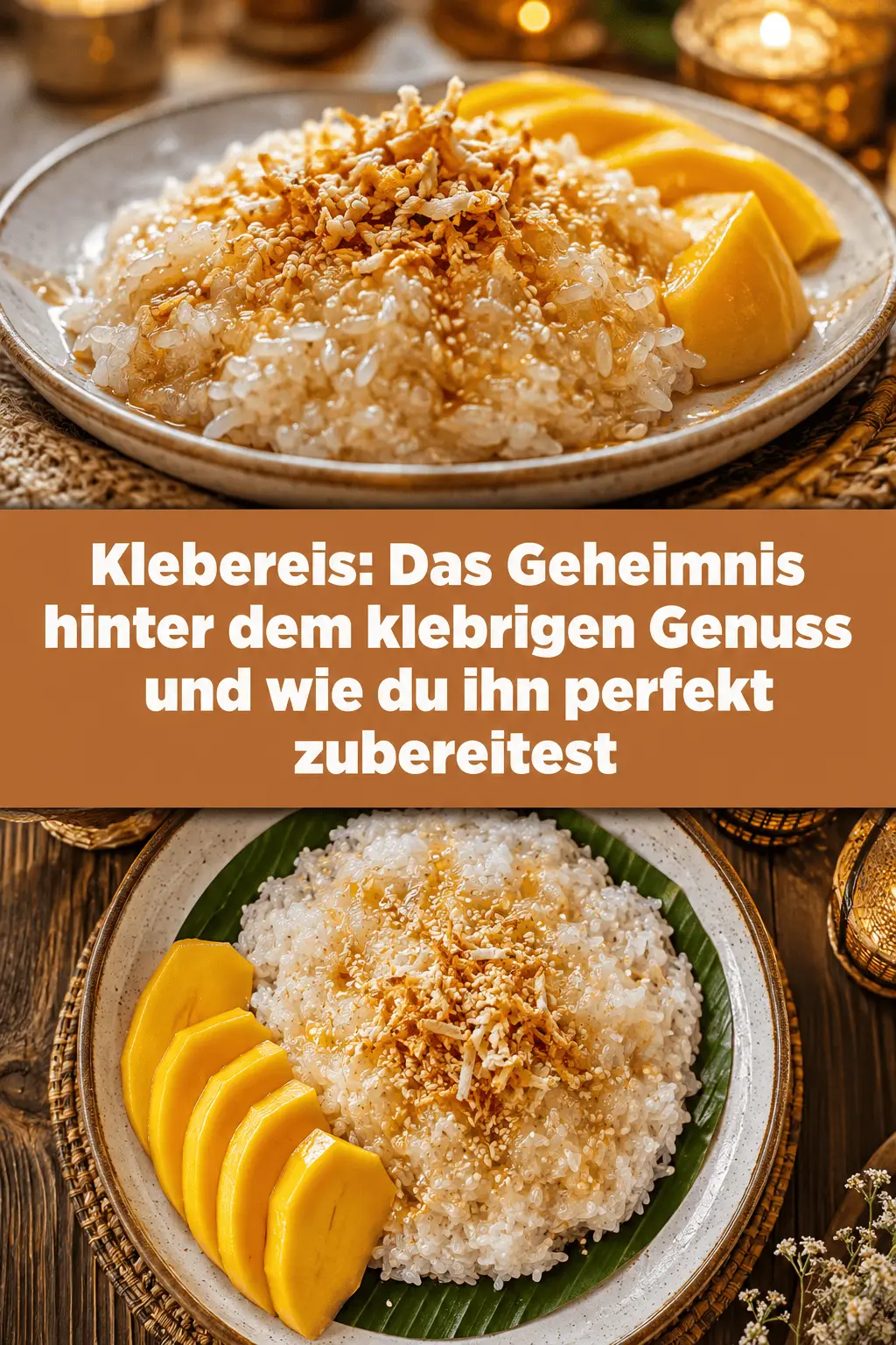 Klebereis: Das Geheimnis hinter dem klebrigen Genuss und wie du ihn perfekt zubereitest