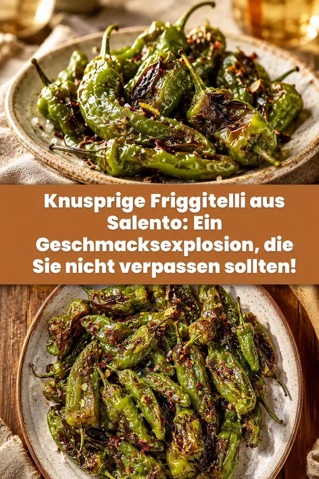 Knusprige Friggitelli aus Salento: Ein Geschmacksexplosion, die Sie nicht verpassen sollten!