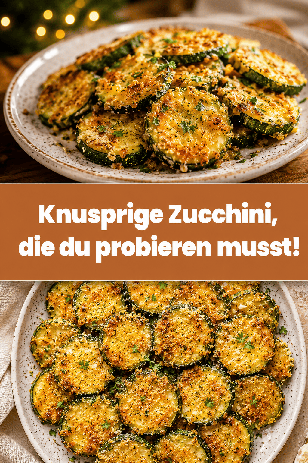 Knusprige Zucchini, die du probieren musst!