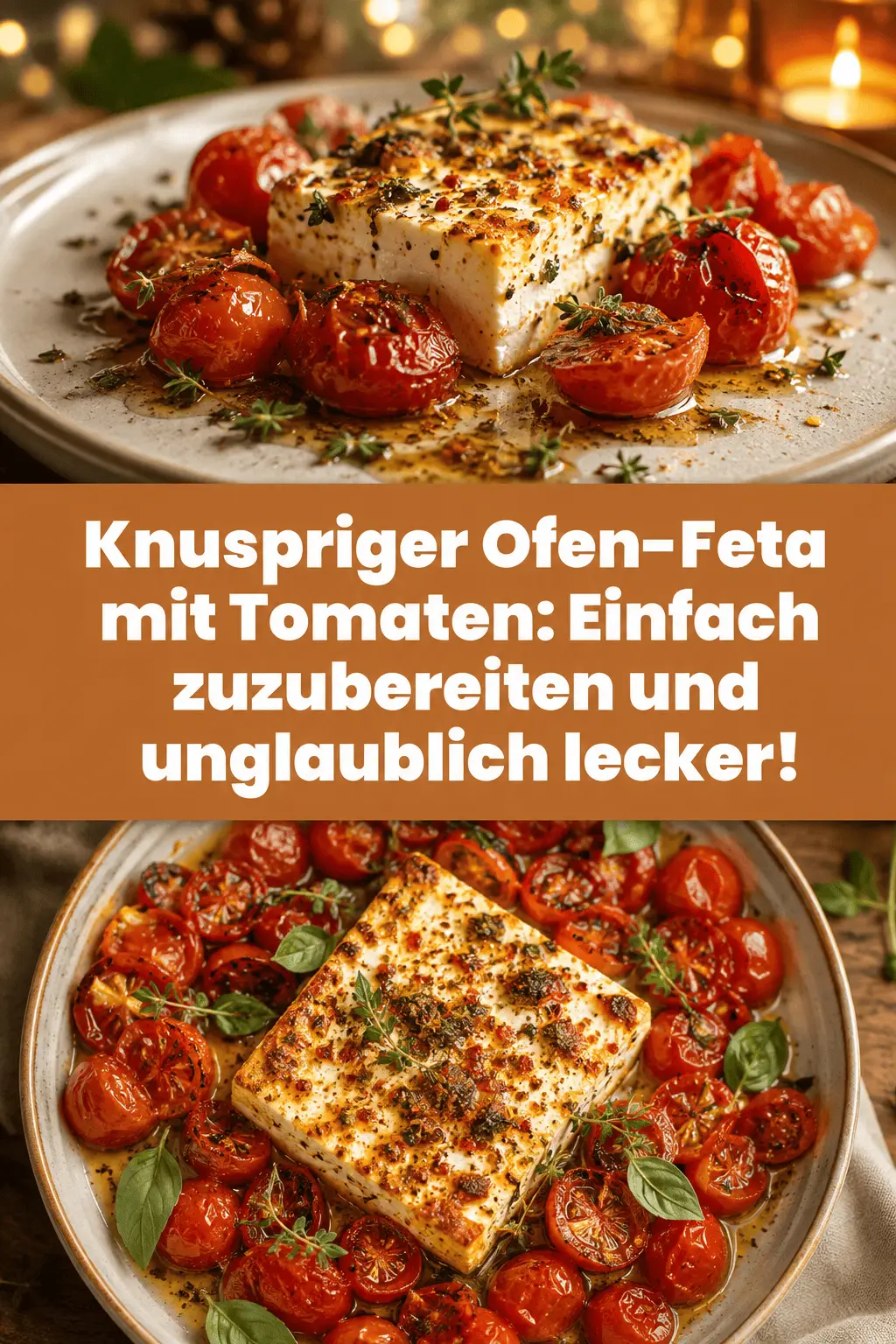 Knuspriger Ofen-Feta mit Tomaten: Einfach zuzubereiten und unglaublich lecker!