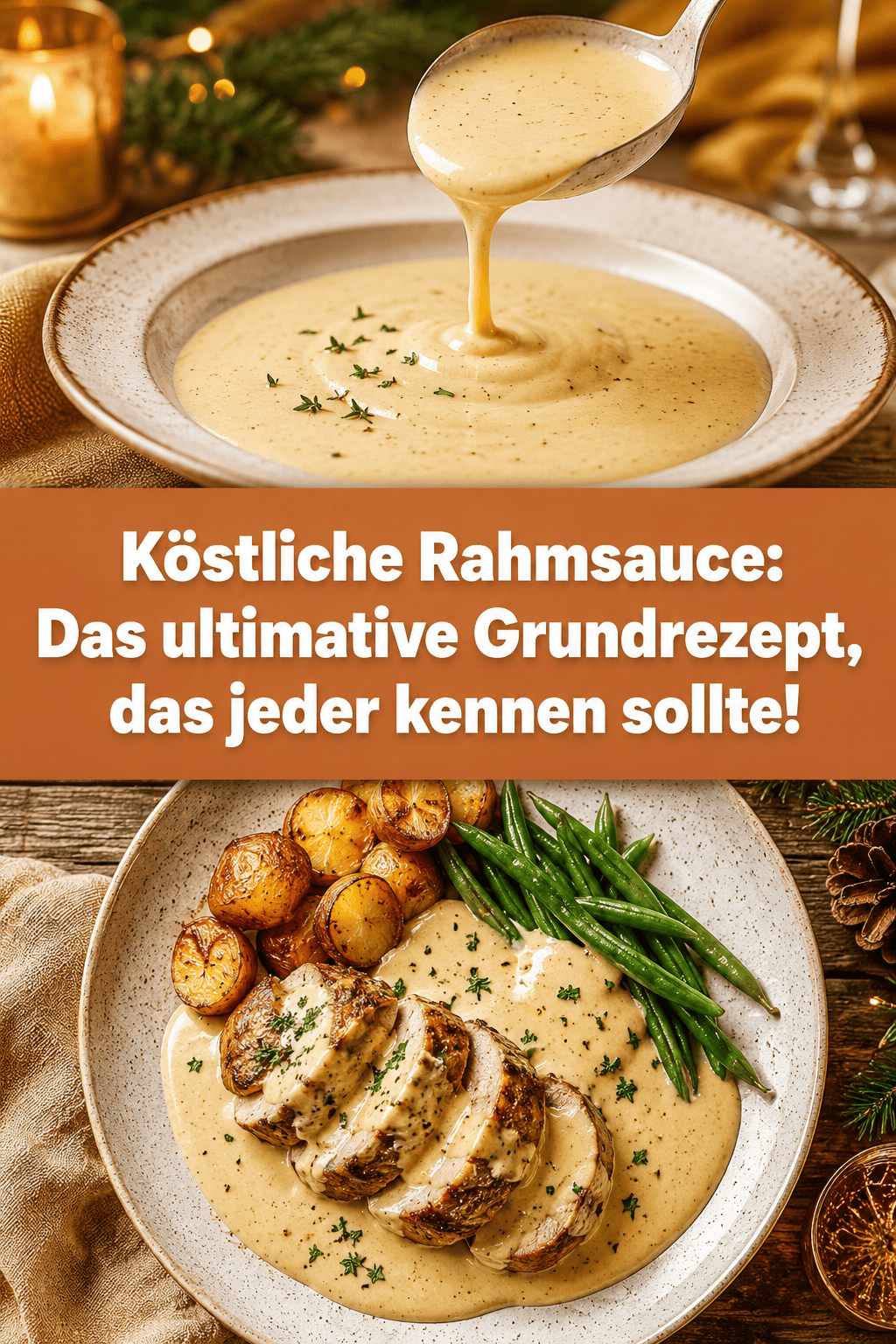 Köstliche Rahmsauce: Das ultimative Grundrezept, das jeder kennen sollte!