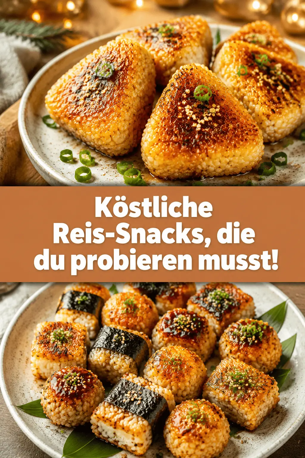 Köstliche Reis-Snacks, die du probieren musst!