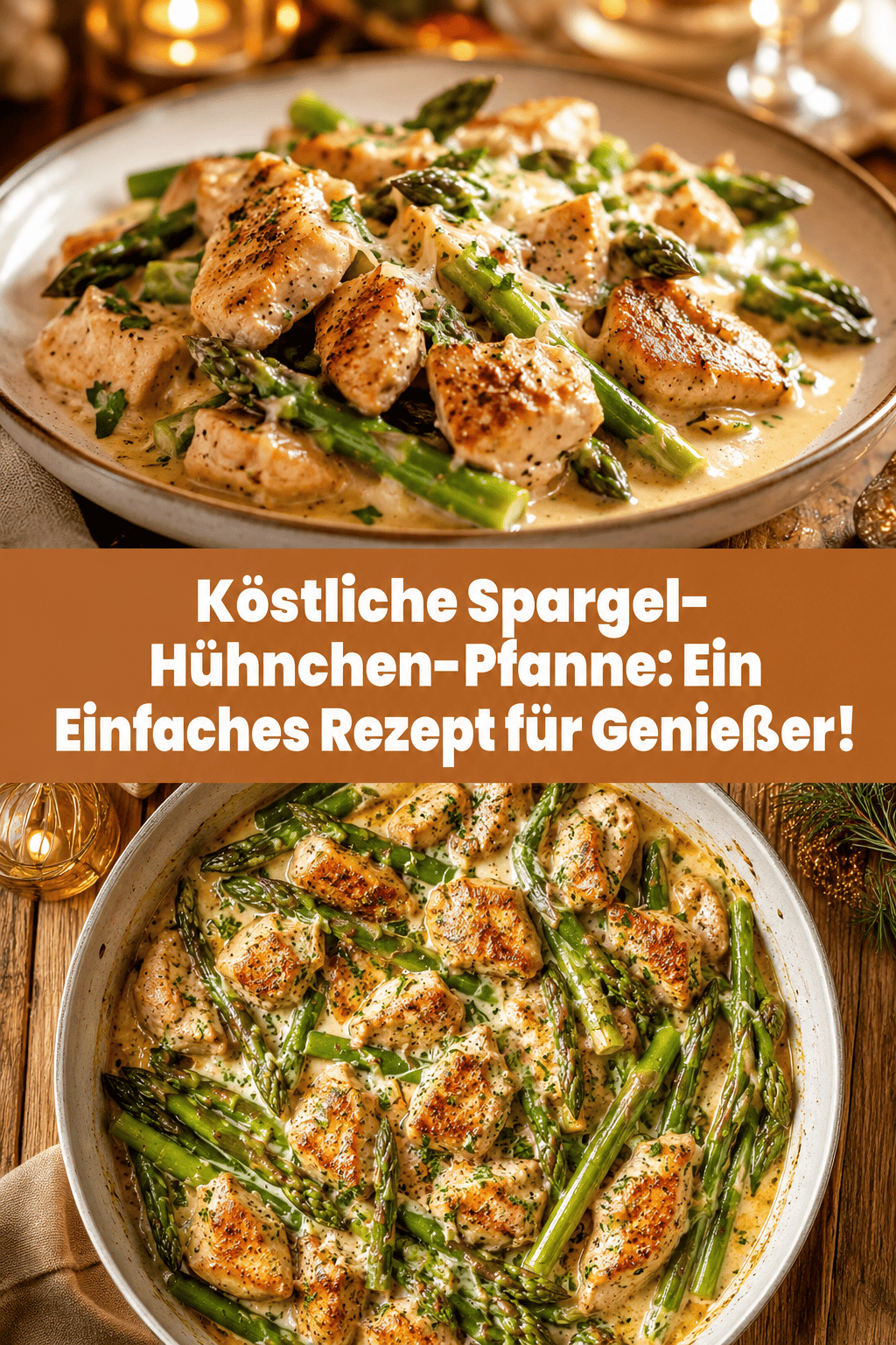 Köstliche Spargel-Hühnchen-Pfanne: Ein Einfaches Rezept für Genießer!
