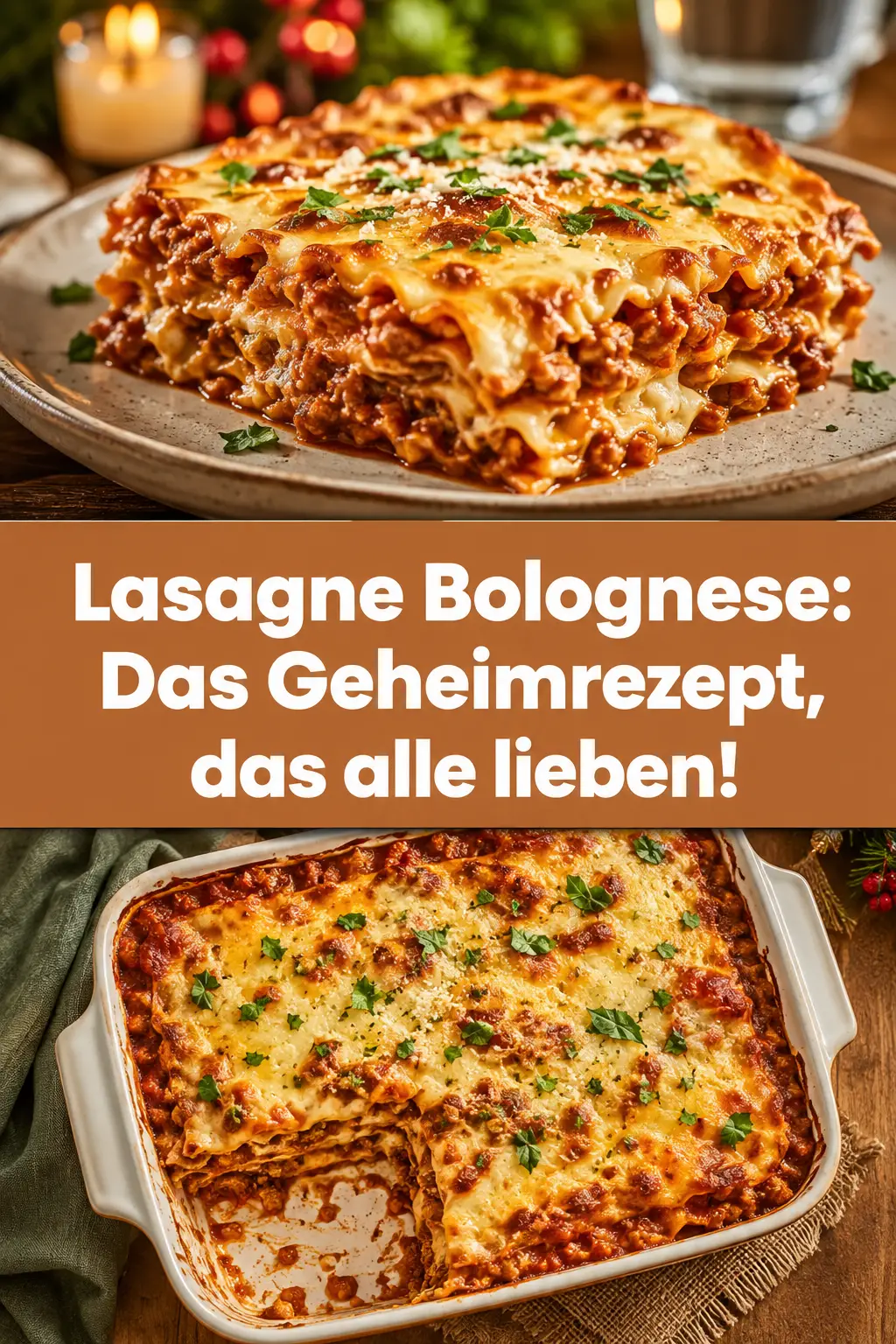 Lasagne Bolognese: Das Geheimrezept, das alle lieben!