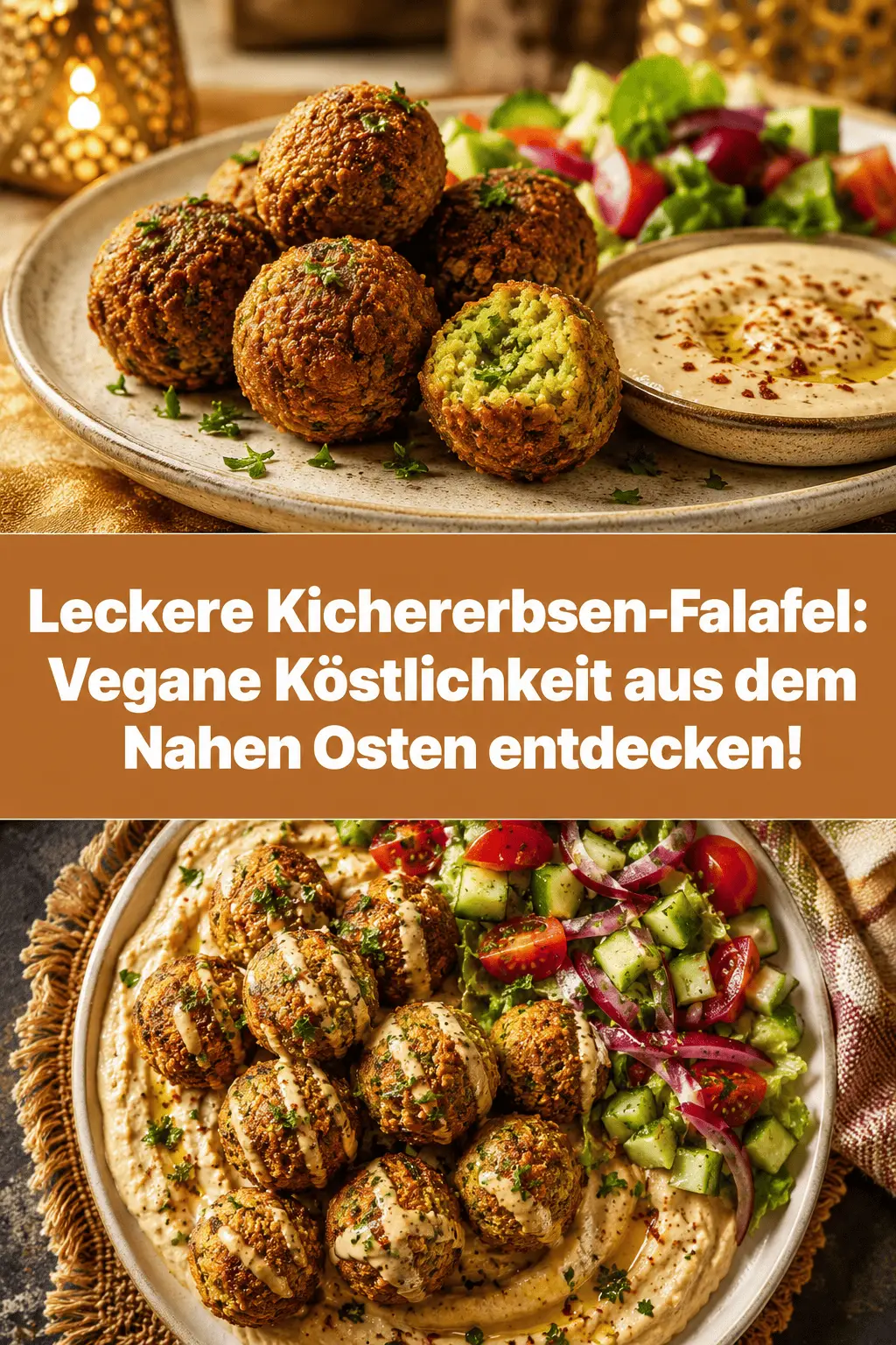 Leckere Kichererbsen-Falafel: Vegane Köstlichkeit aus dem Nahen Osten entdecken!