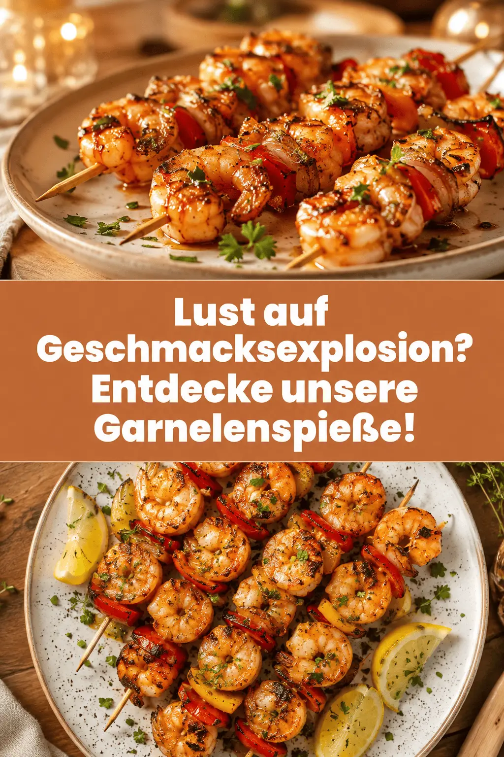 Lust auf Geschmacksexplosion? Entdecke unsere Garnelenspieße!