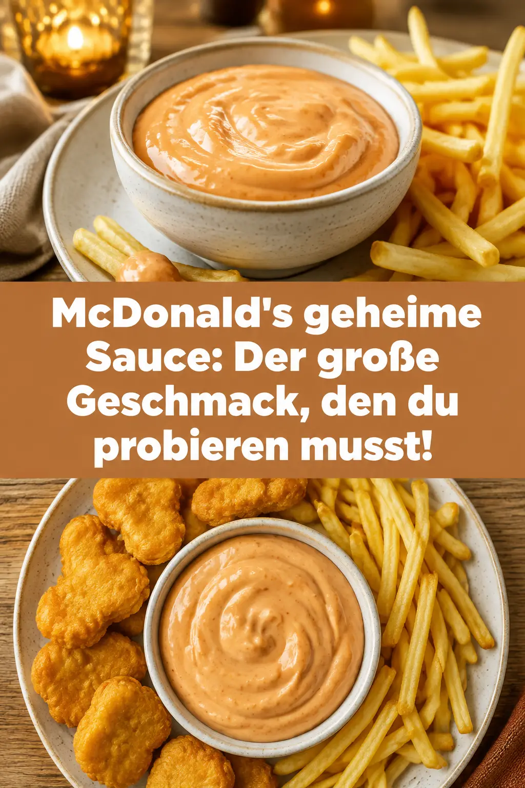 McDonald's geheime Sauce: Der große Geschmack, den du probieren musst!