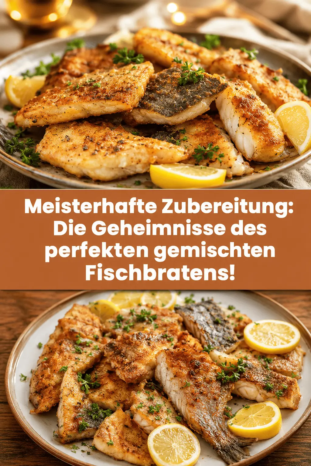 Meisterhafte Zubereitung: Die Geheimnisse des perfekten gemischten Fischbratens!