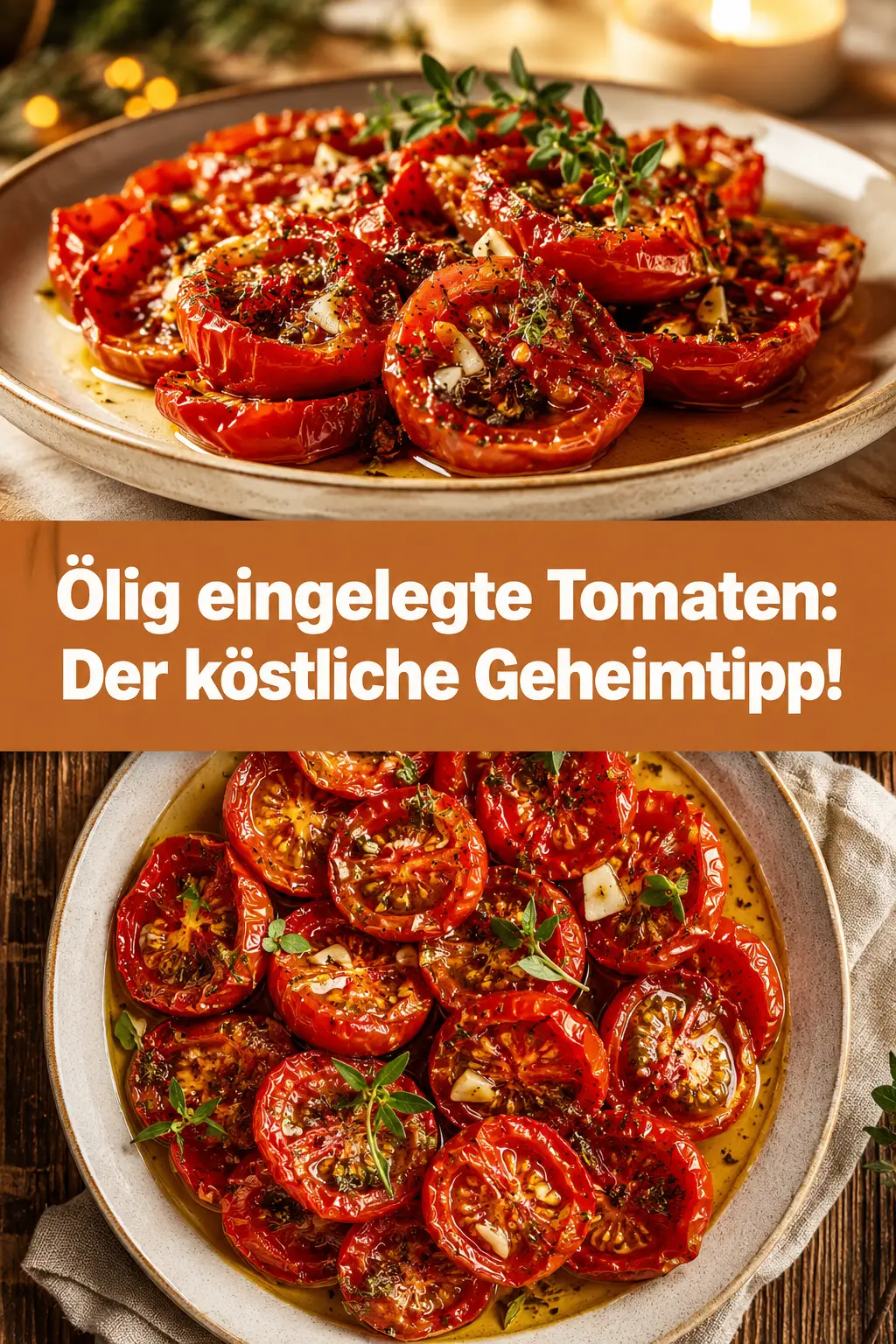 Ölig eingelegte Tomaten: Der köstliche Geheimtipp!