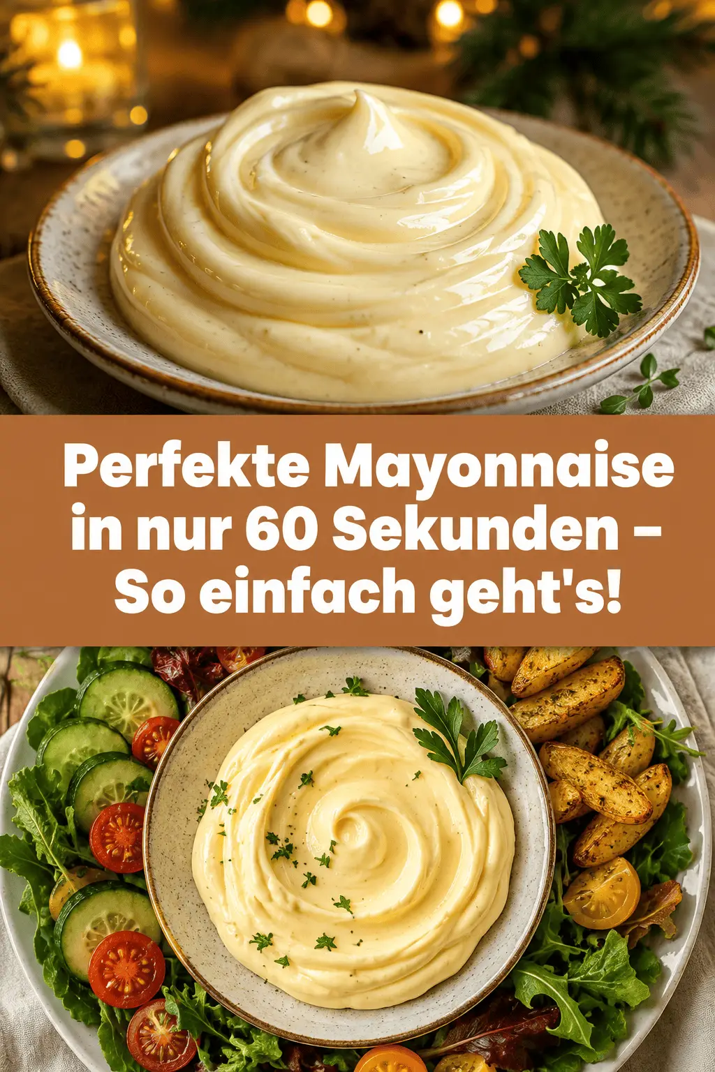 Perfekte Mayonnaise in nur 60 Sekunden – So einfach geht's!