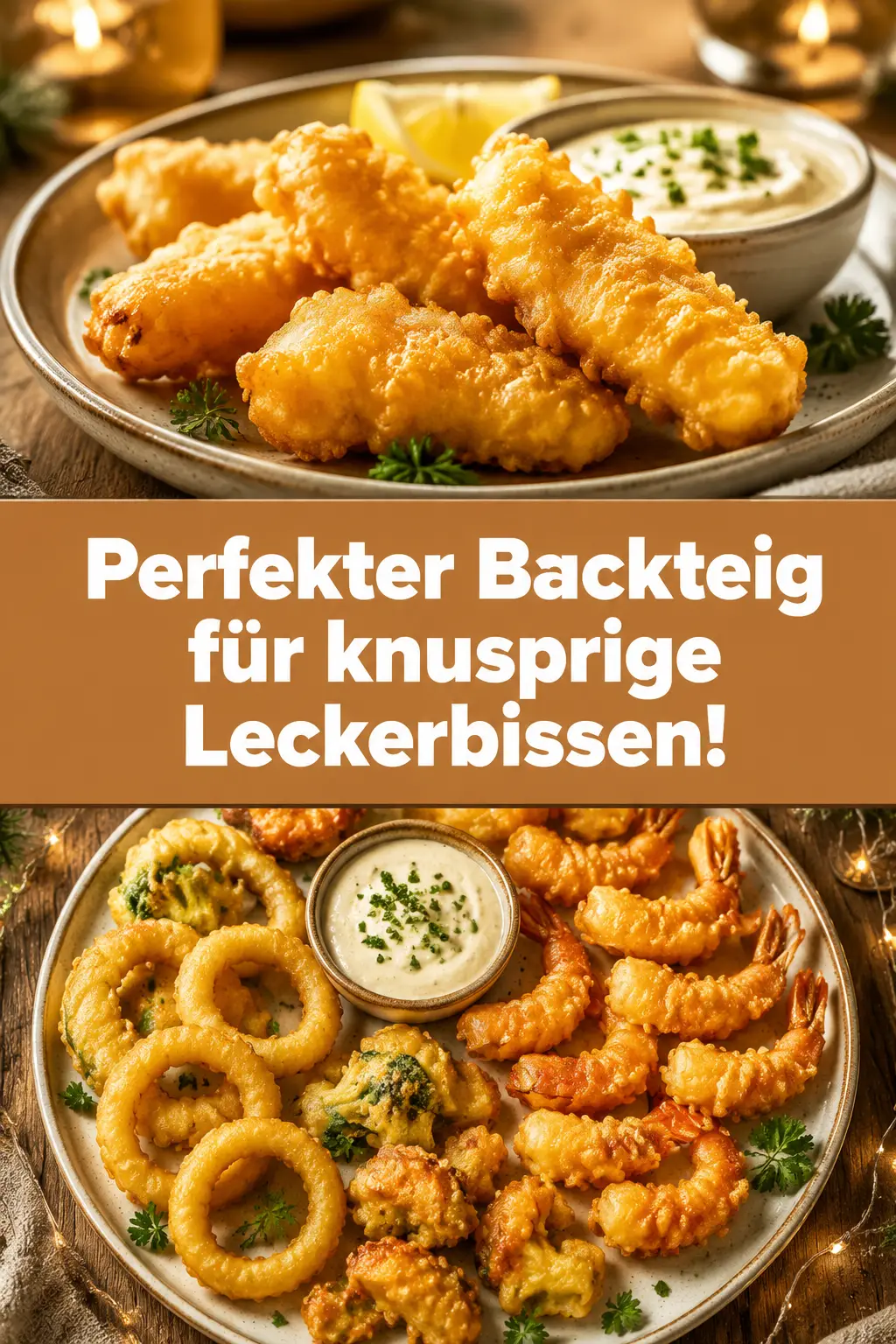 Perfekter Backteig für knusprige Leckerbissen!