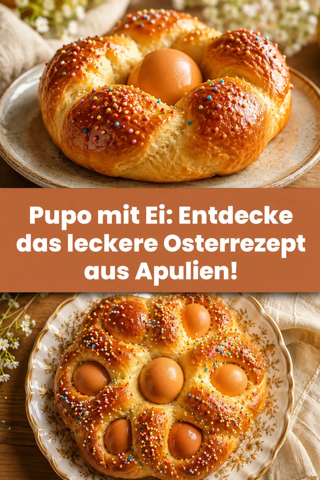 Pupo mit Ei: Entdecke das leckere Osterrezept aus Apulien!