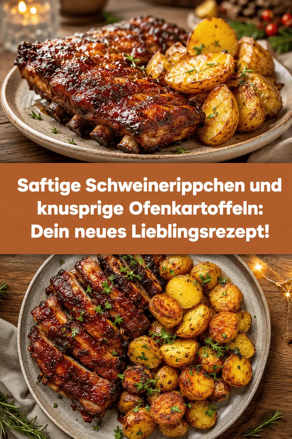 Saftige Schweinerippchen und knusprige Ofenkartoffeln: Dein neues Lieblingsrezept!