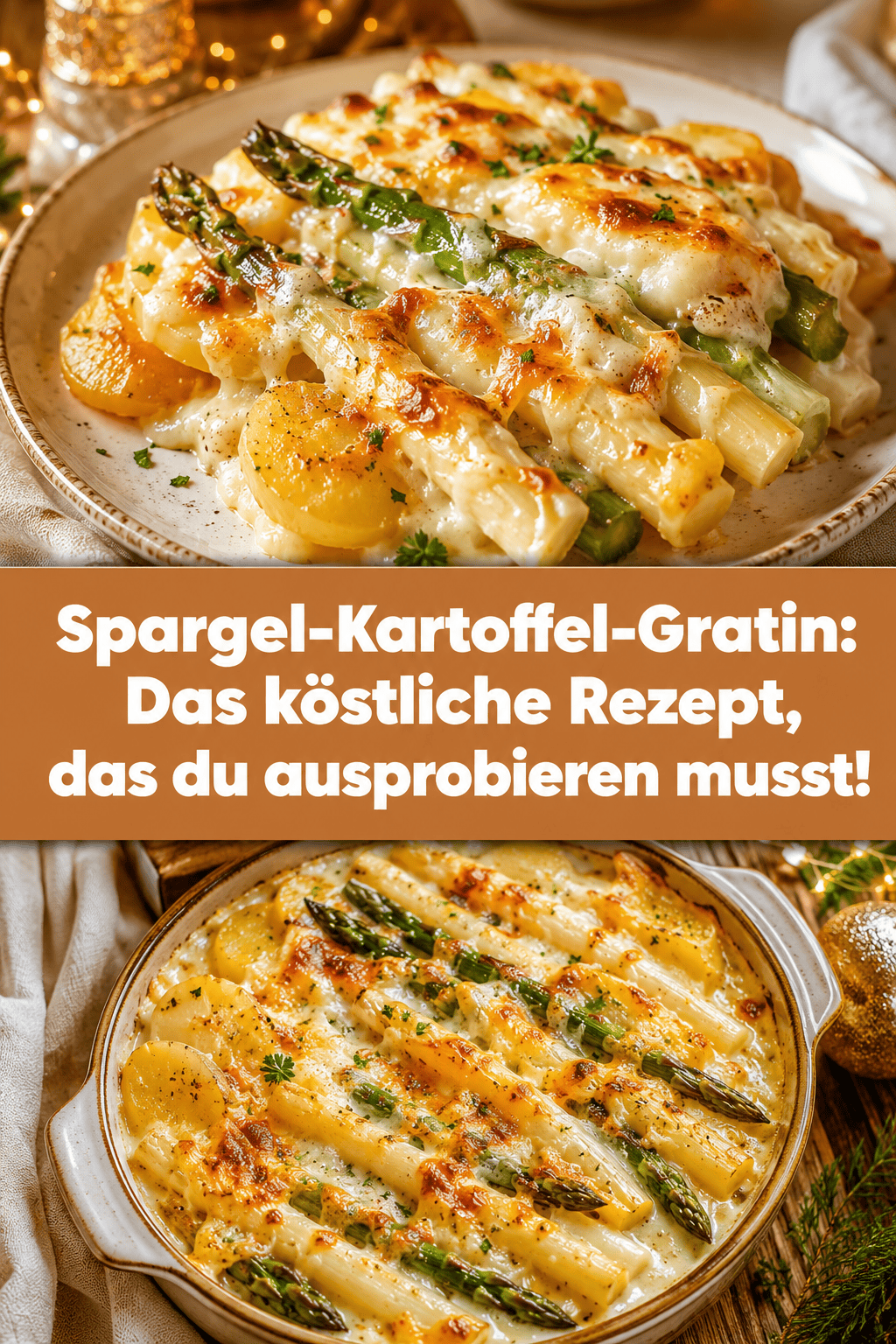Spargel-Kartoffel-Gratin: Das köstliche Rezept, das du ausprobieren musst!