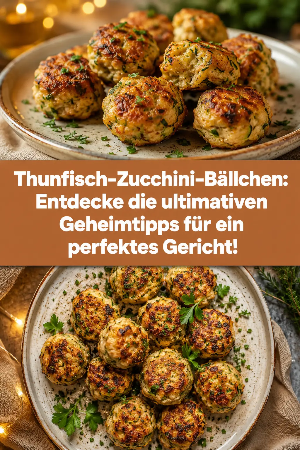 Thunfisch-Zucchini-Bällchen: Entdecke die ultimativen Geheimtipps für ein perfektes Gericht!