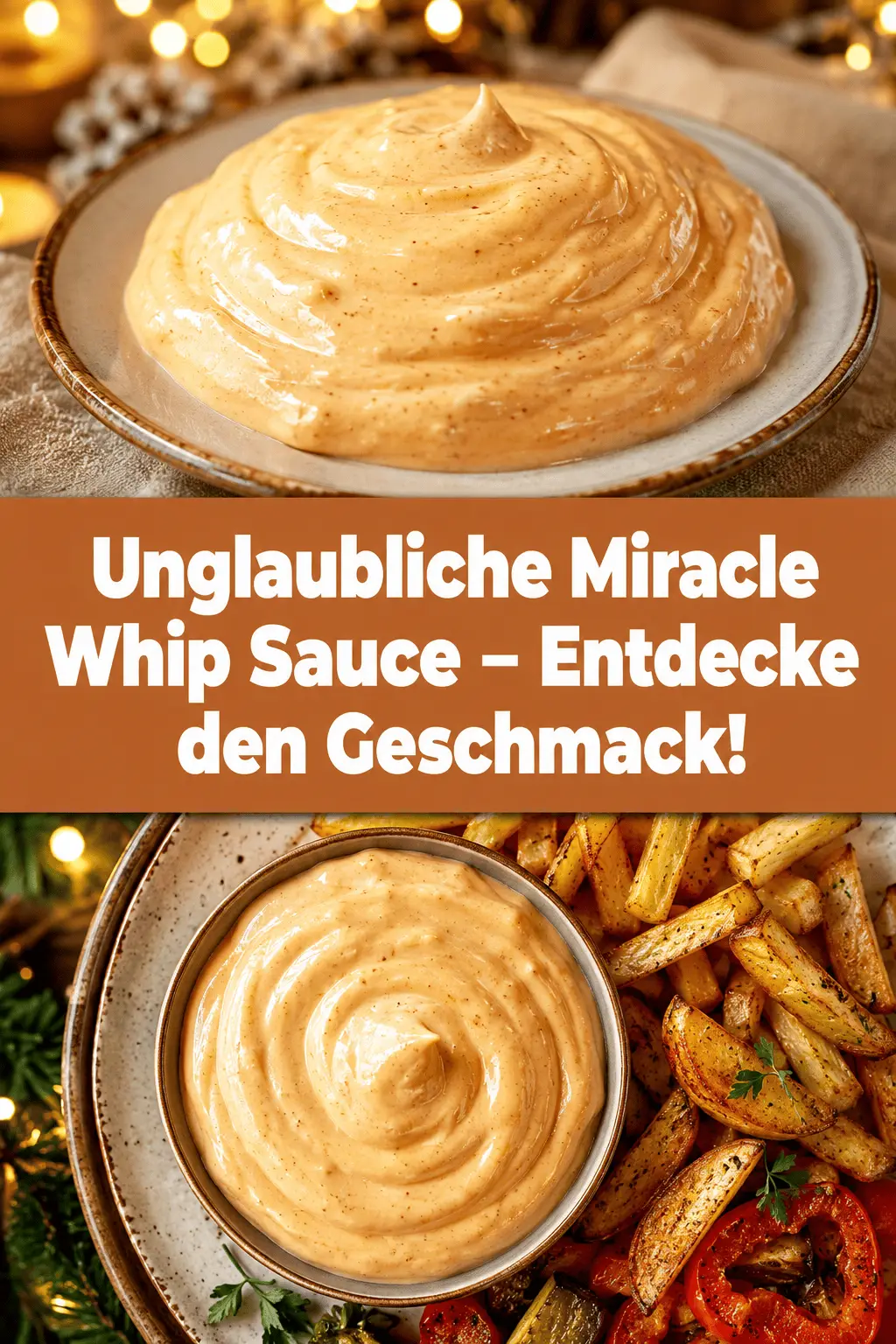 Unglaubliche Miracle Whip Sauce – Entdecke den Geschmack!