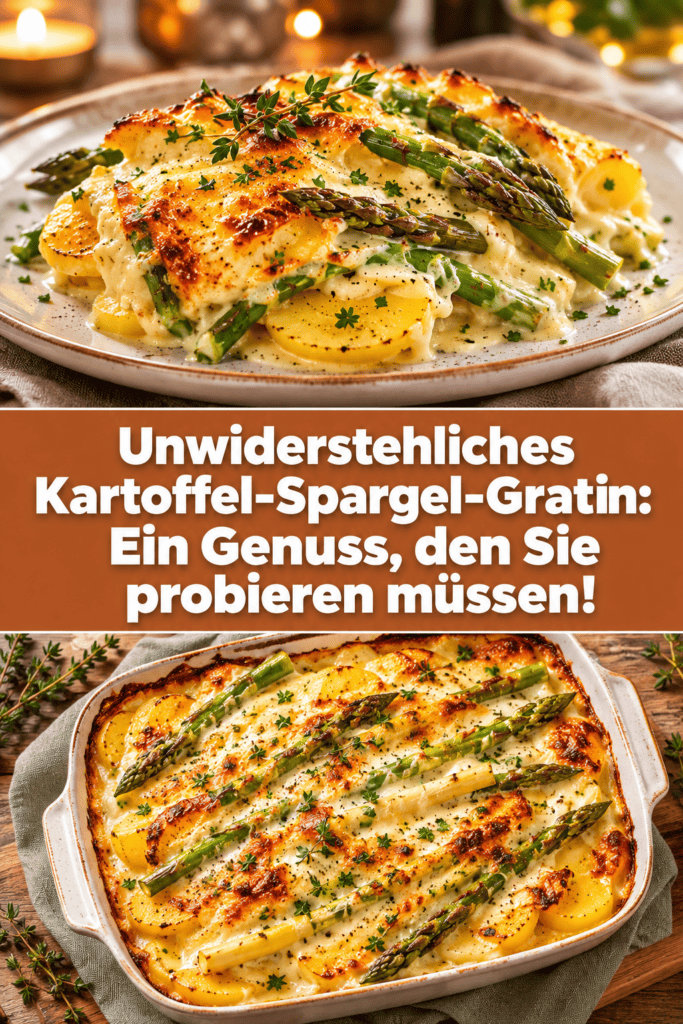 Unwiderstehliches Kartoffel-Spargel-Gratin: Ein Genuss, den Sie probieren müssen!