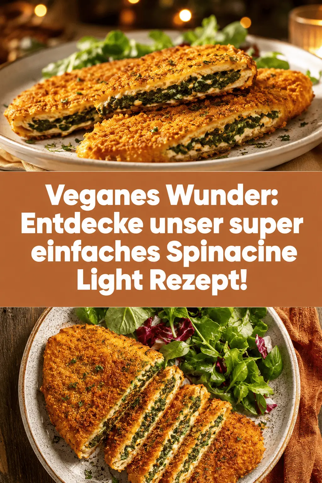 Veganes Wunder: Entdecke unser super einfaches Spinacine Light Rezept!