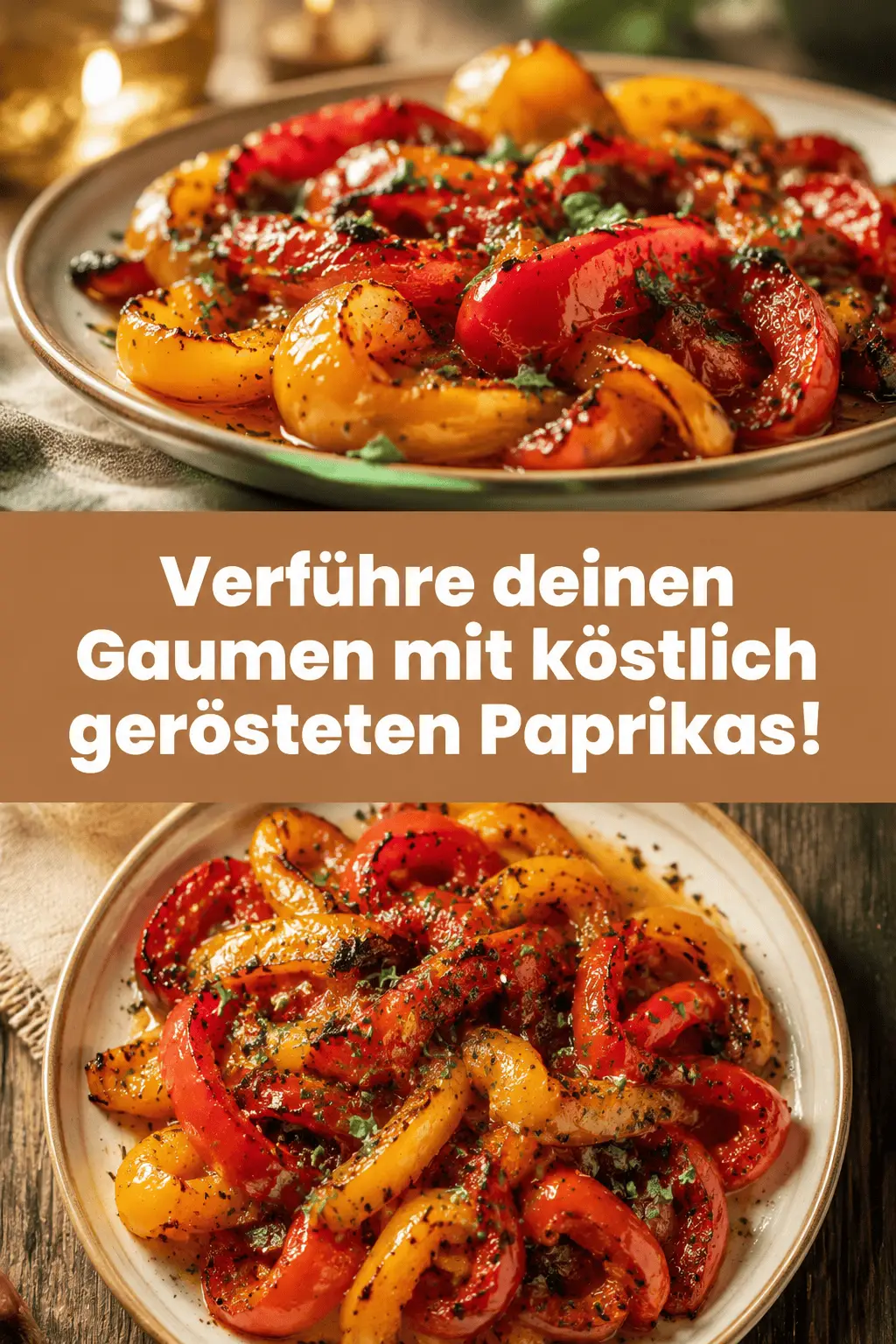 Verführe deinen Gaumen mit köstlich gerösteten Paprikas!