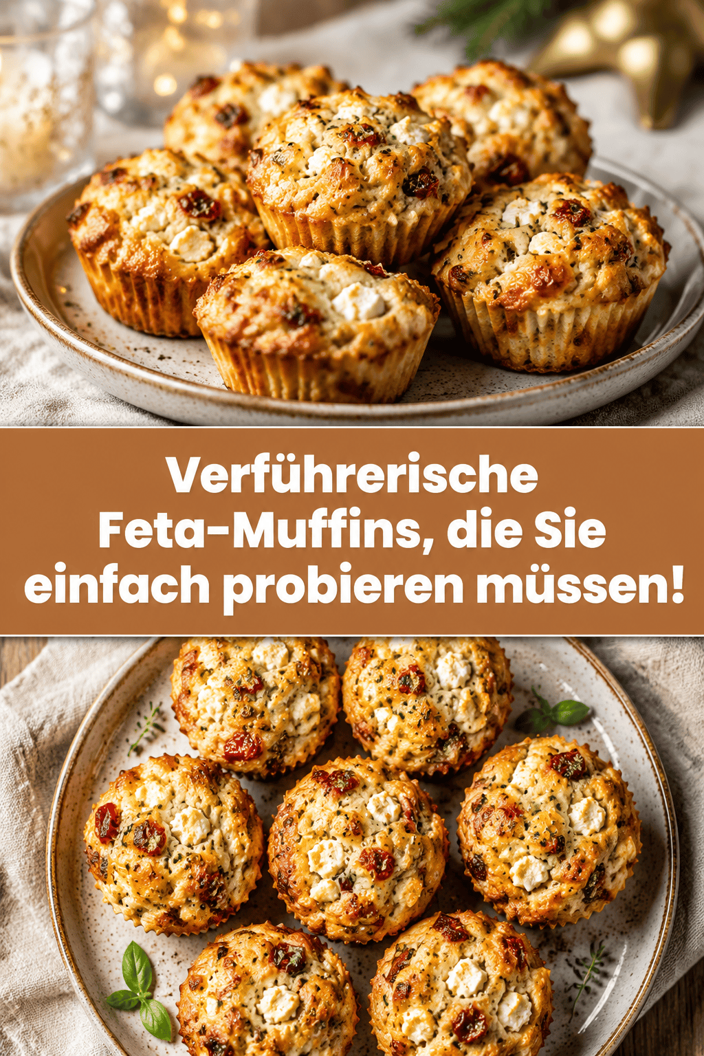 Verführerische Feta-Muffins, die Sie einfach probieren müssen!