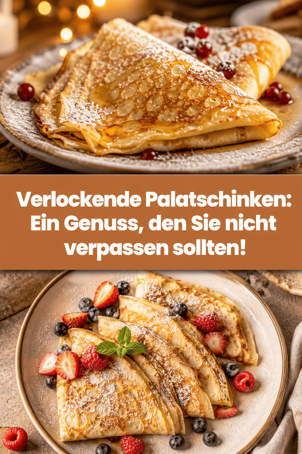Verlockende Palatschinken: Ein Genuss, den Sie nicht verpassen sollten!