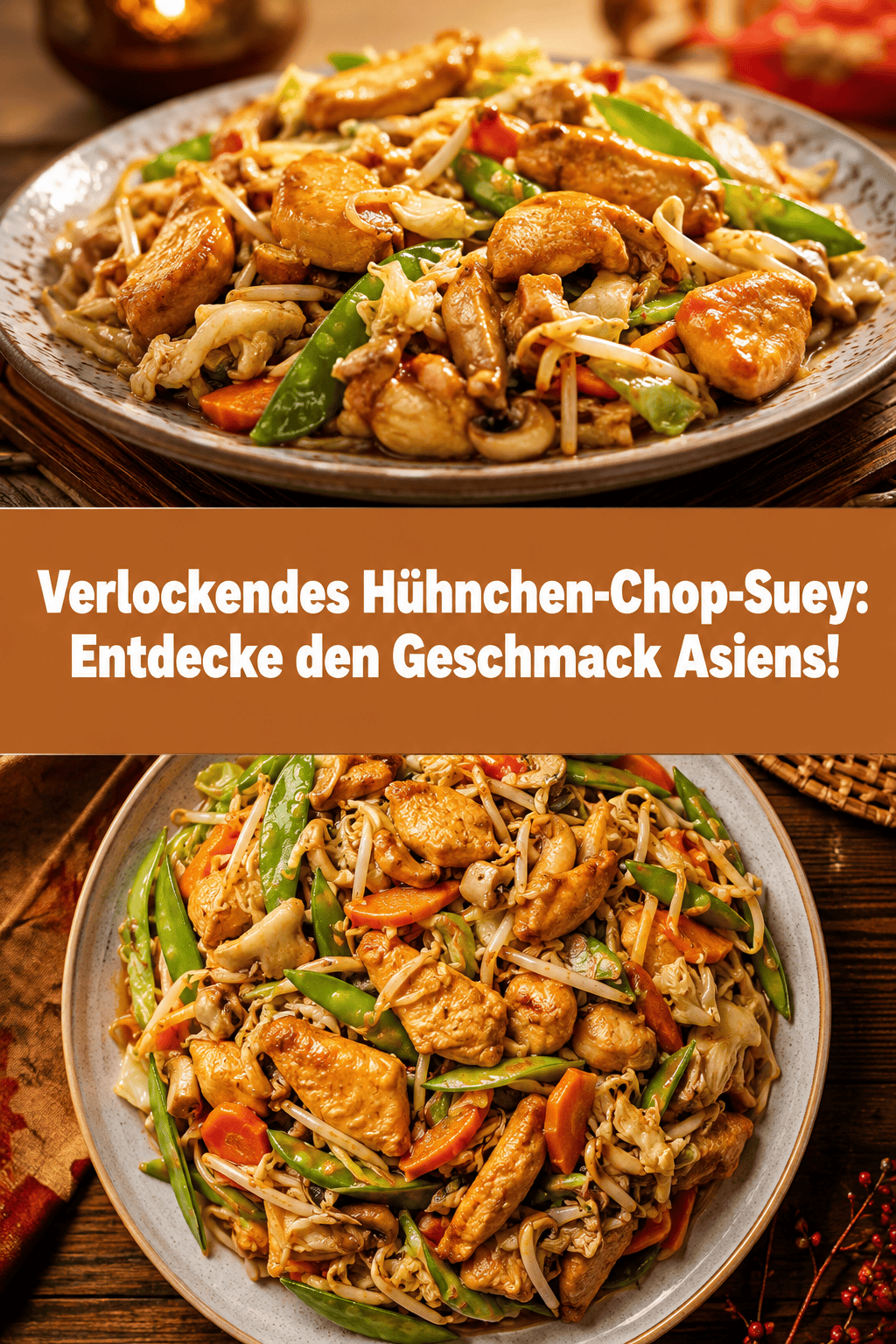 Verlockendes Hühnchen-Chop-Suey: Entdecke den Geschmack Asiens!
